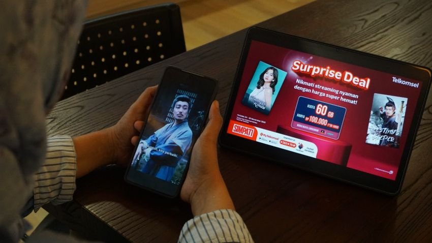 Telkomsel Hadirkan Surprise Deal: Kuota 60GB Rp100 Ribu Plus Akses Gratis Shortmax & Vision+