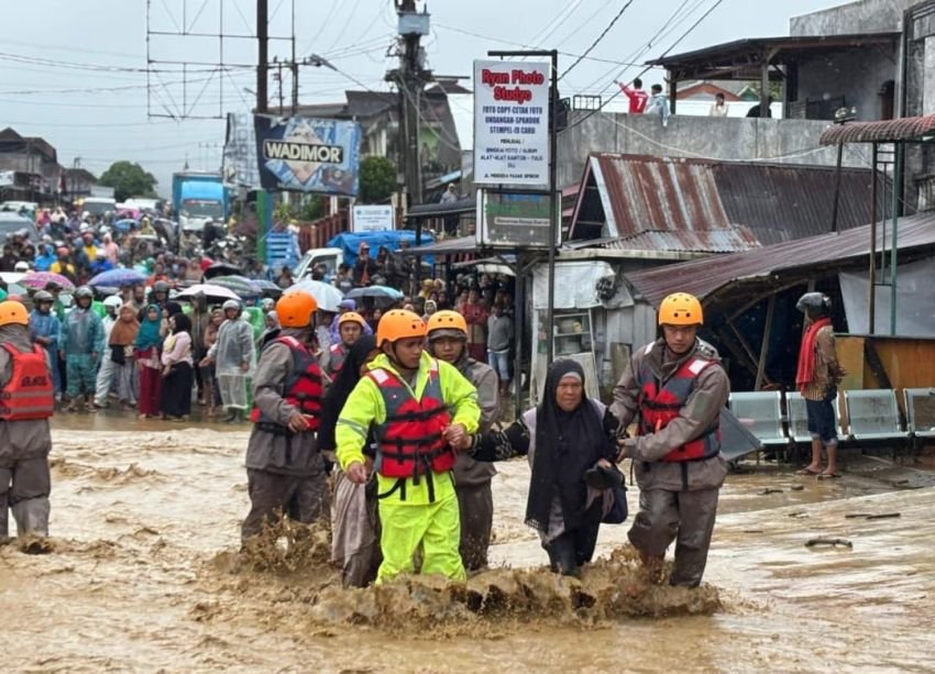 Bencana Alam di Sumut 24 Meninggal Dunia, 5 Dalam Pencarian