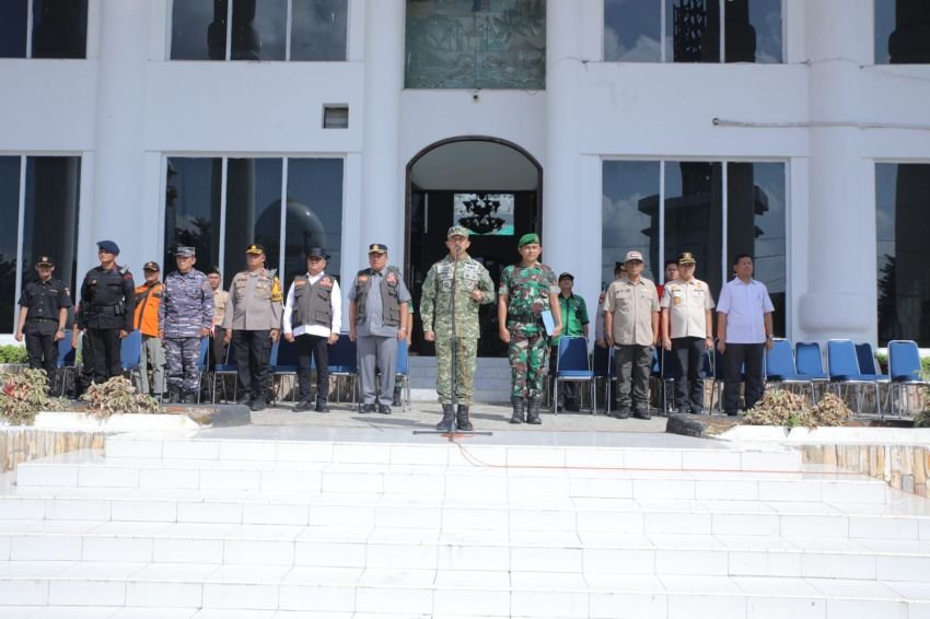 Pemkab Asahan Gelar Apel Kesiapsiagaan Hadapi Ancaman Bencana Hidrometeorologi