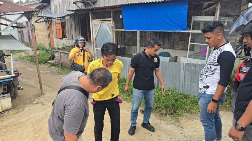 Polres Asahan Grebek Lokasi Rawan Narkoba Bersama Tim PAUS