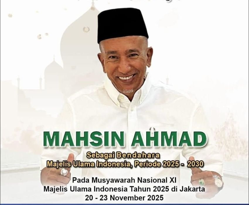 Mahsin, Tokoh Sumut Resmi Menjabat Bendahara MUI Pusat 2025–2030