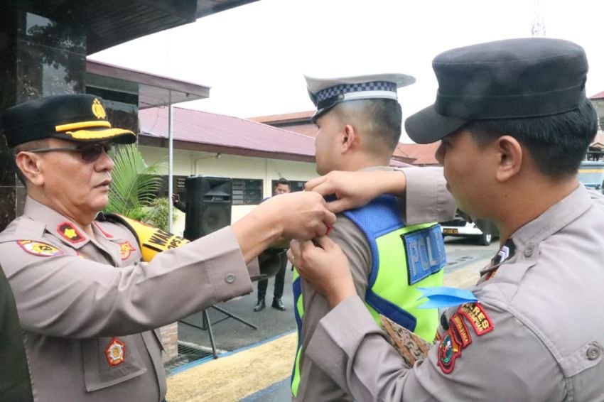 Operasi Zebra Toba 2025 Resmi Dimulai: Polres Padangsidimpuan Siapkan Pasukan untuk Kamseltibcarlantas Aman
