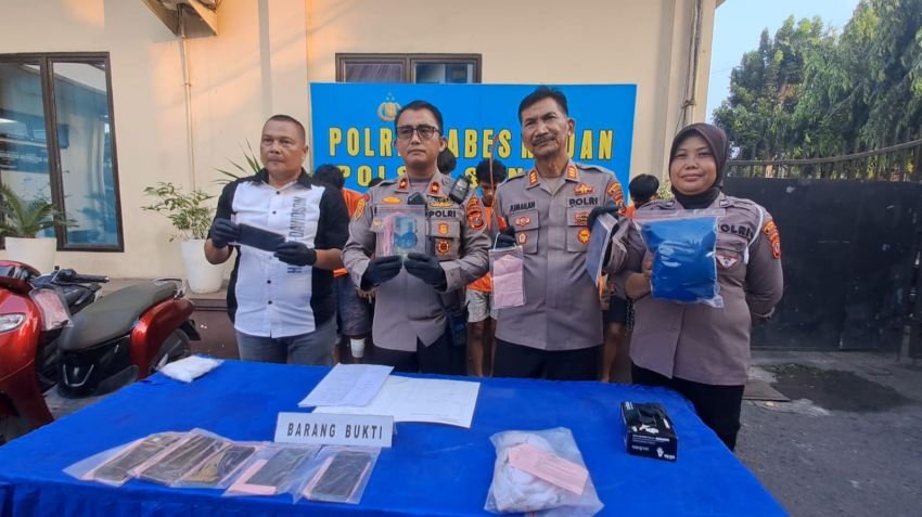 Polsek Sunggal Tembak 5 Orang Pelaku 7 Specialis Begal Malam