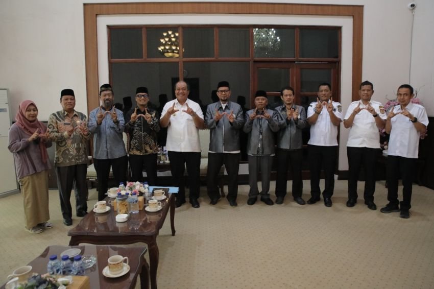 Bupati Asahan Terima Audiensi Badan Wakaf Indonesia (BWI) Kabupaten Asahan