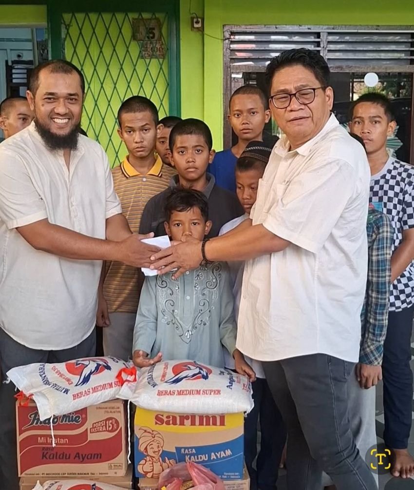 CEO Media Sumut24 Group Rianto SH MH Tutup Tahun 2025 dengan Syukur dan Berbagi