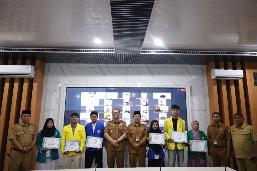 154 Mahasiswa Dari Berbagai Perguruan Tinggi Asal Kota Tanjung Balai Mendapatkan Beasiswa