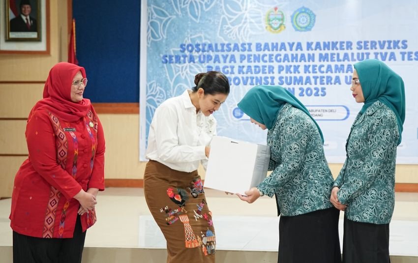 Kader PKK Deli Serdang Harus Jadi Pelopor Pencegahan Kanker Serviks