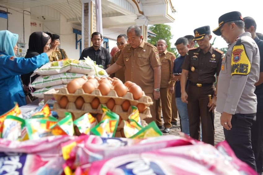 Pemkab Asahan Gelar Gerakan Pangan Murah Jelang Natal 2025 dan Tahun Baru 2026