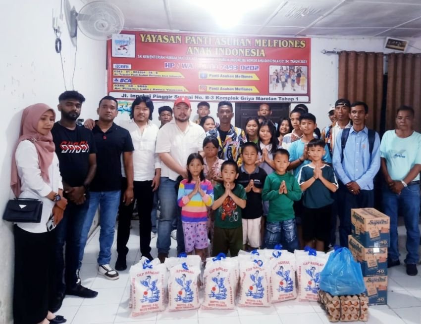 Perduli Paska Banjir dan Menyambut Natal dan Tahun Baru DPD I PKN MJA Sumut Salurkan Bansos di Yayasan Panti Asuhan Melfiones Anak Indonesia