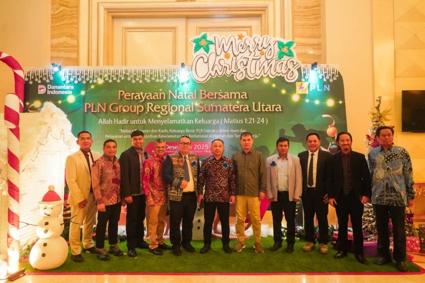 Perayaan Natal Bersama PLN Group Regional Sumatera Utara Tahun 2025, Menebar Kasih Dan Kebersamaan