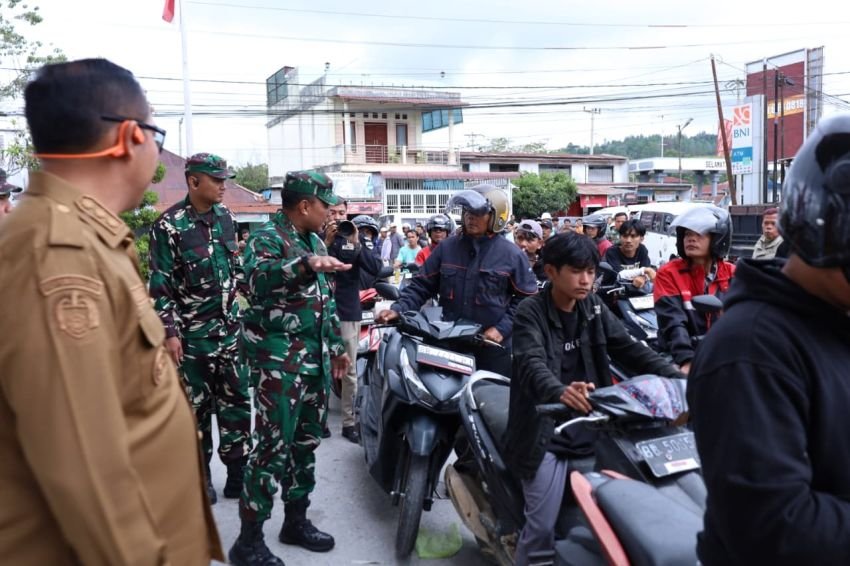 Pangdam I/BB Tinjau SPBU di Taput, Pastikan Distribusi BBM Berjalan Lancar