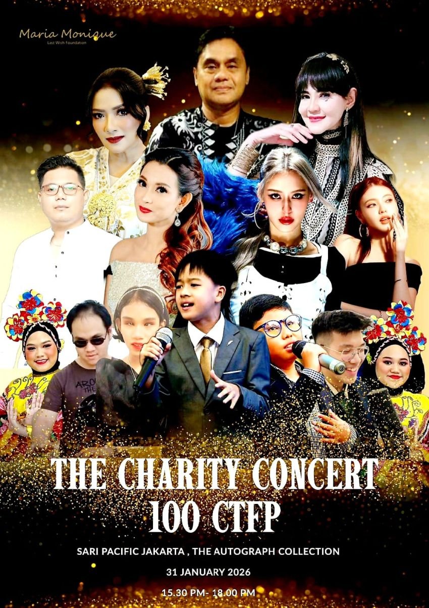 International Charity Concert 100 CTFP -  Perkenalkan Paralympic Lewat Gerakan Global