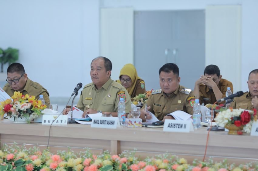Rakorpem Desember 2025, Bupati Asahan Tekankan Penyelesaian Tugas, Kualitas Kegiatan, dan Kesiapsiagaan Nataru