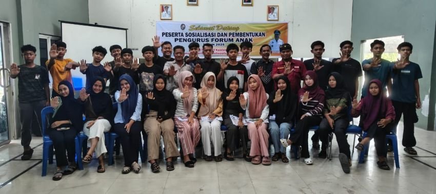 Forum Anak Desa Resmi Dibentuk, Komitmen Pasar VI Kualanamu Wujudkan Desa Layak Anak
