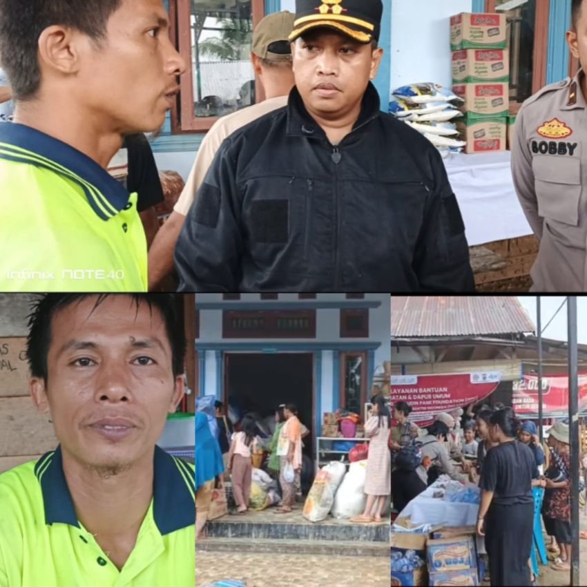 Dusun Enam Batu Horing Terisolasi 12 Km di Atas Bukit, Kapolres Padangsidimpuan Datang Langsung Bantu 56 KK