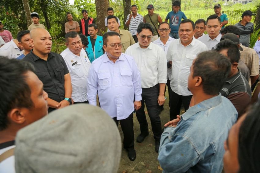 Wali Kota kunjungan ke lokasi fasilitas pengolahan sampah, di belakang Terminal Tanjung Pinggir