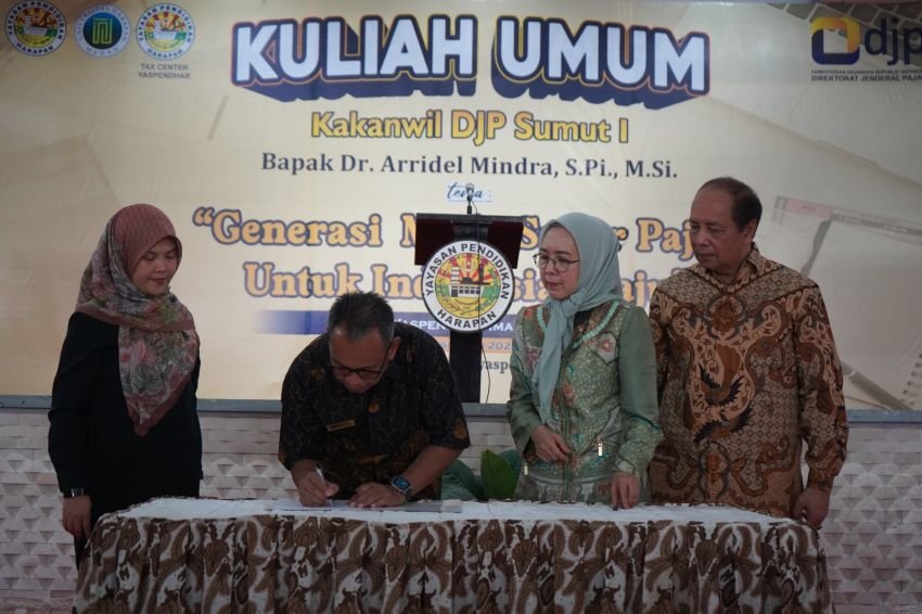 DJP Sumut I Resmikan Tax Center Yaspendhar, 650 Pegawai Ditargetkan untuk Aktivasi Coretax