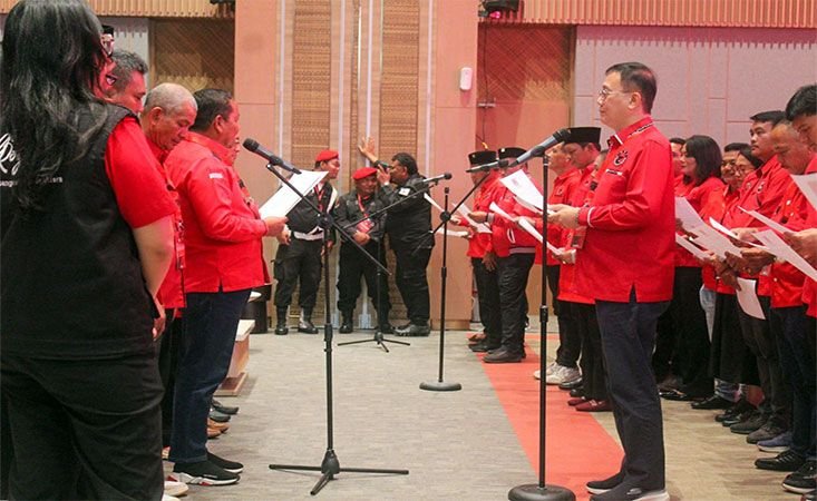 HASYIM KETUA DPC PDI PERJUANGAN MEDAN 3 PERIODE, Ini Susunan Pengurusan Lengkapnya