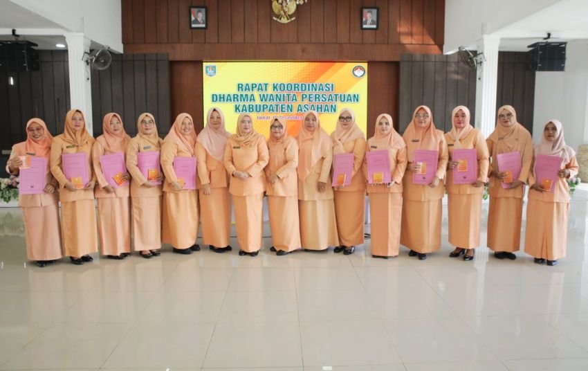 Rakor Desember 2025, DWP Asahan Perkuat Peran Keluarga dan Kepedulian Sosial