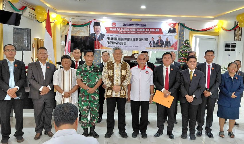 Pelantikan Pengurus BAMAG Sumut & Penyaluran Bantuan Korban Banjir, Perwujudan Kasih Tuhan