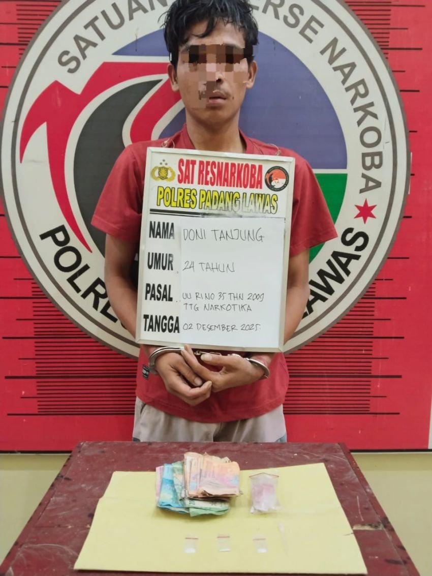 Coba Kabur dan Provokasi Warga, Pengedar Sabu Berhasil Diamankan Satresnarkoba Polres Palas