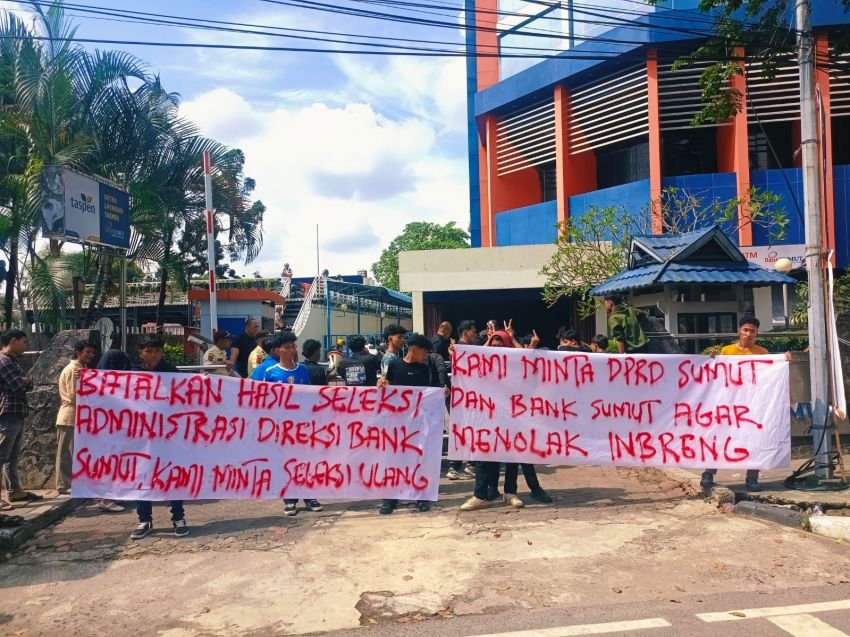 Mosi Tidak Percaya Menggema, PMII-SURATIN Desak Pembatalan Direksi Bank Sumut