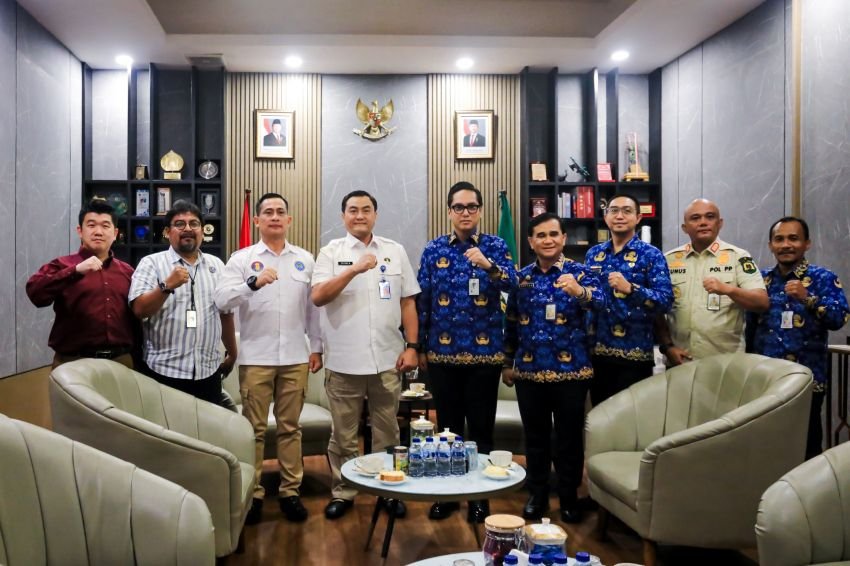 Terima Audiensi Kepala BNN Provinsi Sumut, Rico Waas Bahas Pembentukan BNN Kota Medan