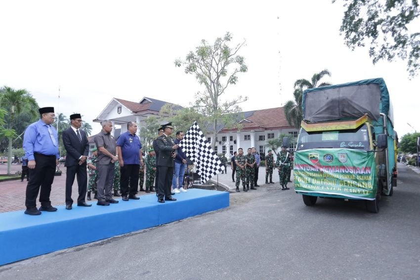Bupati Asahan Lepas Bantuan Kemanusiaan untuk Korban Bencana Alam