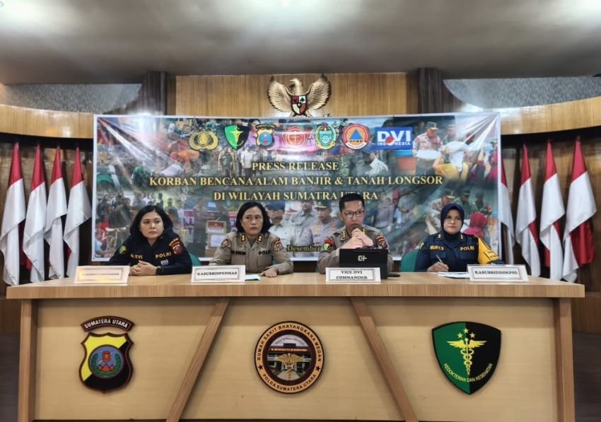 Tim DVI Polda Sumut Berhasil Identifikasi 290 Korban di Sumatera Utara, Operasi Dilanjutkan Hingga Akhir