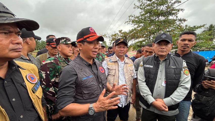 Kepala BNPB Letjen TNI Suharyanto: Warga Aceh Utara Tidak Sendiri, BNPB Siap Bantu Penuh