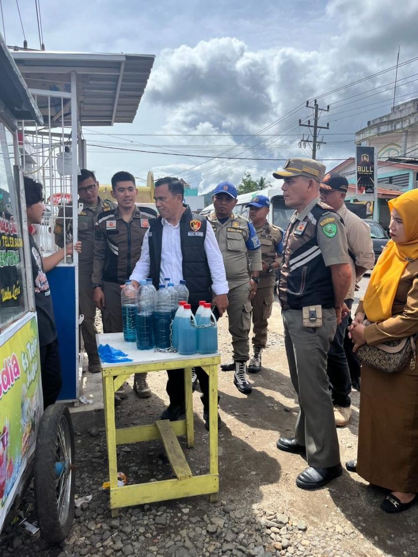 Harga BBM Eceran Melejit Pascabanjir, Sat Reskrim Polres Padangsidimpuan Turun Tangan