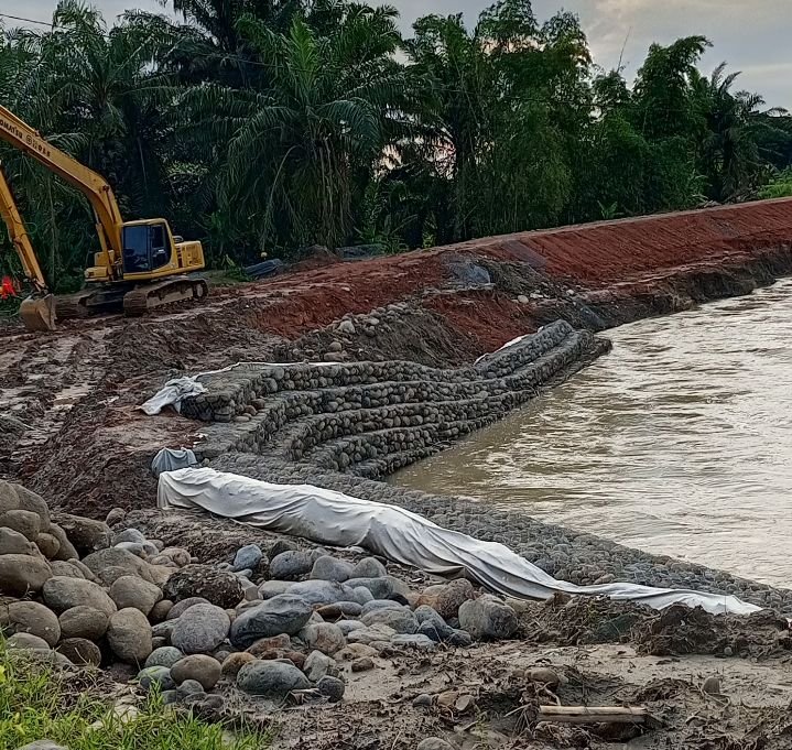 Proyek Rp18,2 Miliar Diduga Asal Jadi: Tanggul Hulu Bendungan Ilir Serdang di Aras Kabu Mulai Rusak Padahal Baru Dikerjakan