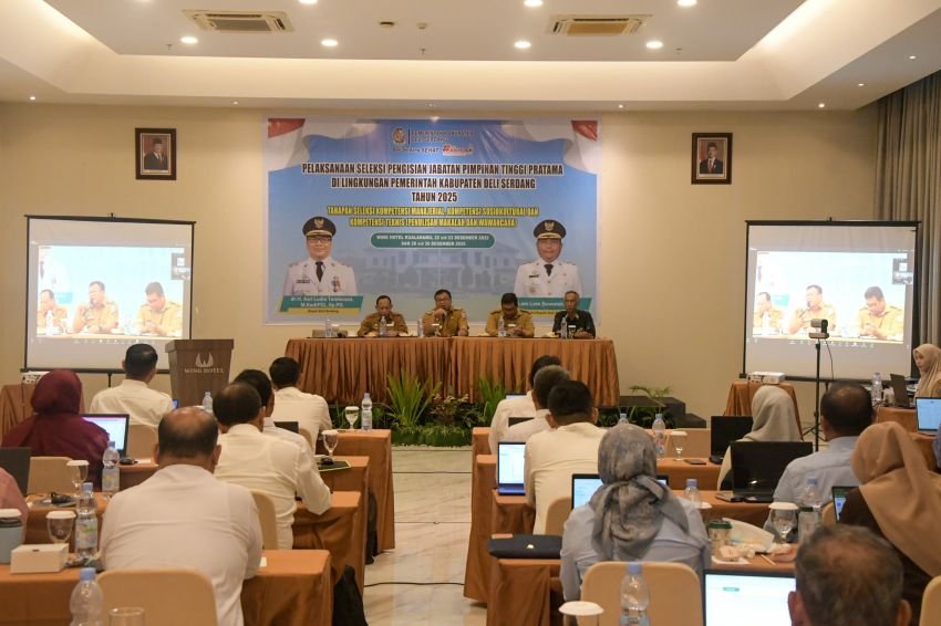 37 Peserta Ikuti Seleksi JPTP Pemkab Deli Serdang,    Bupati: Kami Memilih Orang-Orang Terbaik untuk Membangun Deli Serdang