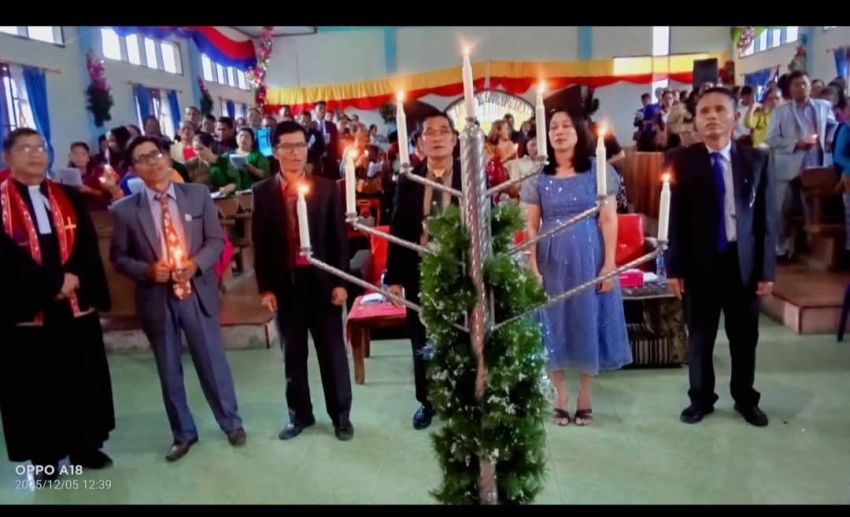 Kecamatan Tinada Melaksanakan Perayaan Natal Oikumene Di Desa Silima Kuta