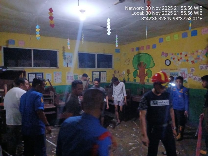 Camat Medan Helvetia: Dua Kelurahan Alami Kerusakan Terparah, Pembersihan Sampah Bisa Makan Waktu Dua Minggu