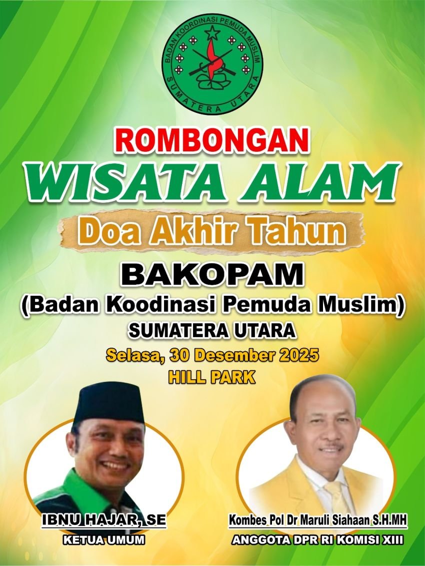 BAKOPAM Sumut Gelar Wisata Alam dan Doa Akhir Tahun di Hill Park