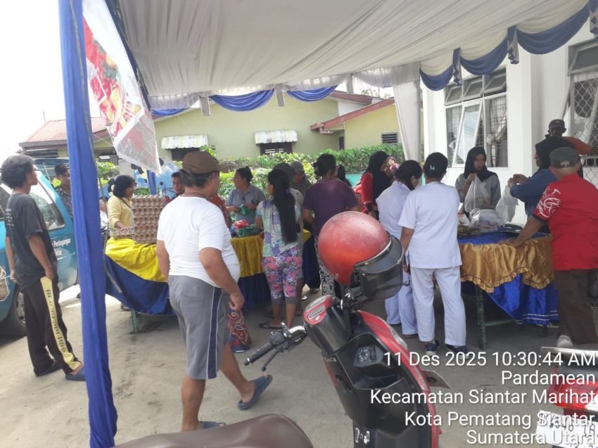 Pemko Gelar Pasar murah mendapat antusias dari masyarakat dinilai sangat bermanfaat bagi masyarakat di saat menjelang Natal dan Tahun Baru 2026