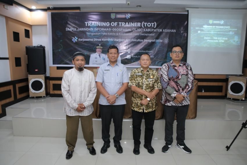 Pemkab Asahan Gelar Training of Trainers Simpul Jaringan Informasi Geospasial Kabupaten Asahan