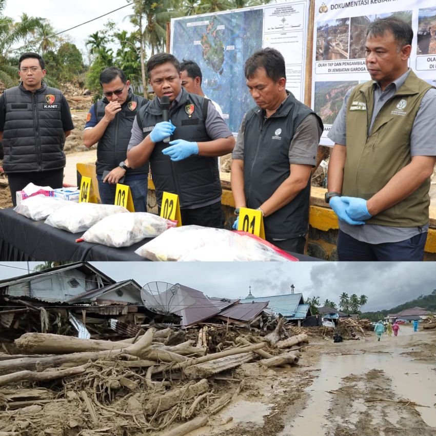 Satgas PKH&ndash;Bareskrim Polri Diuji di Kasus Banjir Bandang Batang Toru: Usut Tuntas, Jangan Cari "Kambing Hitam"