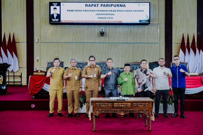 Rico Waas Tandatangani Kesepakatan Bersama Propemperda 2026, DPRD Medan Tetapkan 10 Ranperda Prioritas