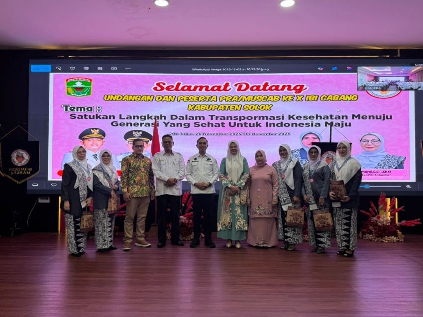 Pra/Muscab ke-X IBI Cabang Kabupaten Solok Sekaligus Ajang Kumpulkan Donasi untuk Korban Bencana di Kabupaten Solok