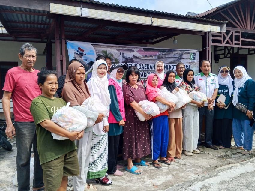 GERAK CEPAT (GERCEP) MD KAHMI BINJAI Bantu Korban Bencana Banjir