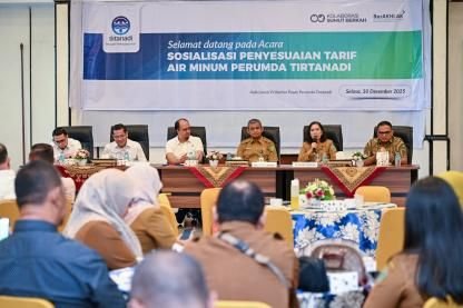 Perumda Tirtanadi Sosialisasi Program Penurunan Tarif Air Bersih bagi MBR