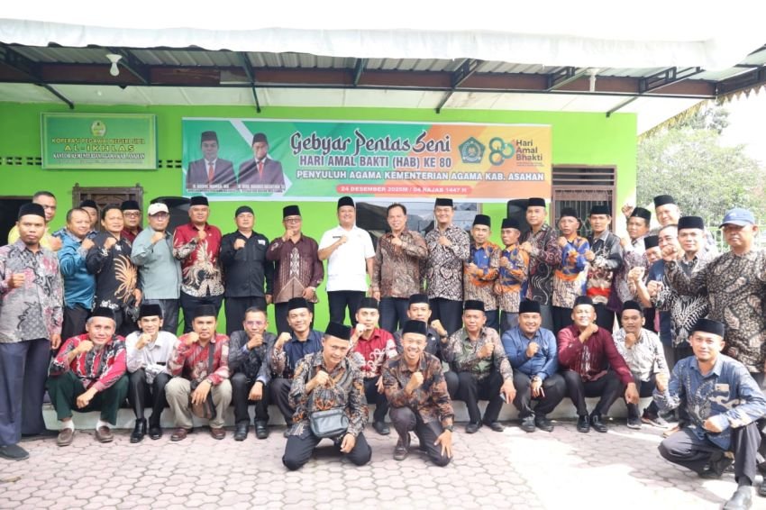 Gebyar Pentas Seni HAB ke-80 Penyuluh Agama Kemenag Asahan