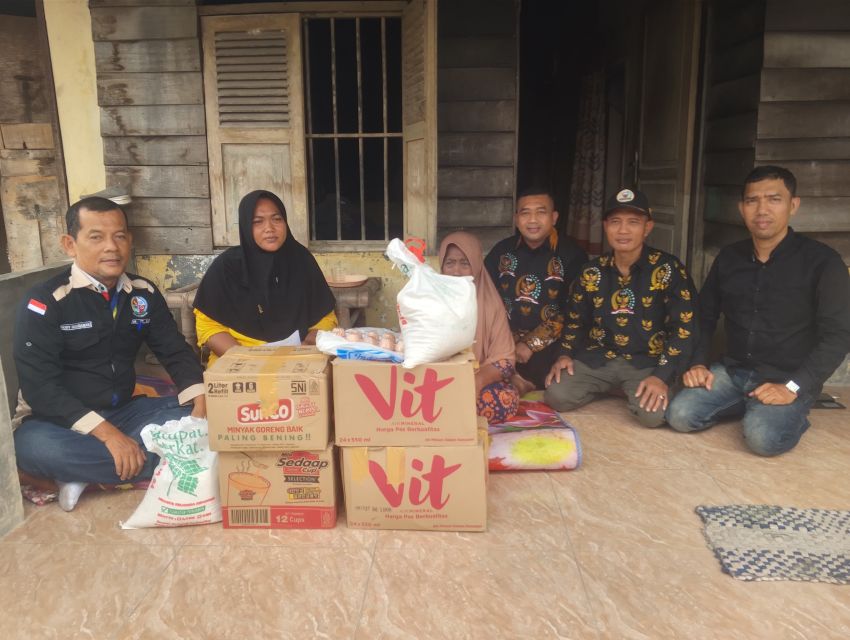 Di Tengah Badai Banjir, Kedalaman Kemanusiaan Bersinar: PABPDSI Peduli Bagi Anggota BPD Tanjung Morawa