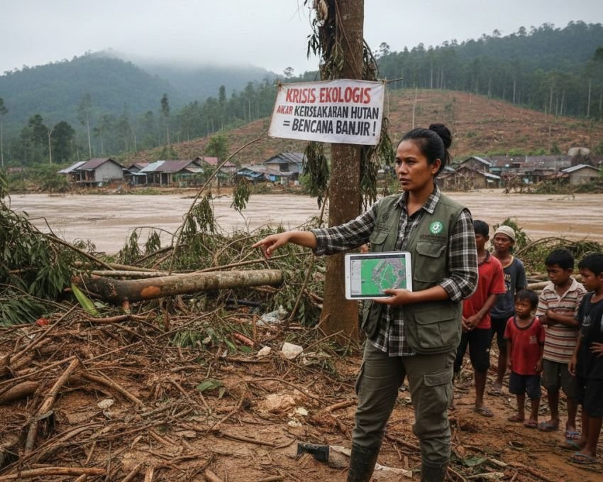 Krisis Ekologis Sumatera: Pemerhati Lingkungan Ungkap Akar Kerusakan Hutan Pemicu Bencana Banjir Bandang