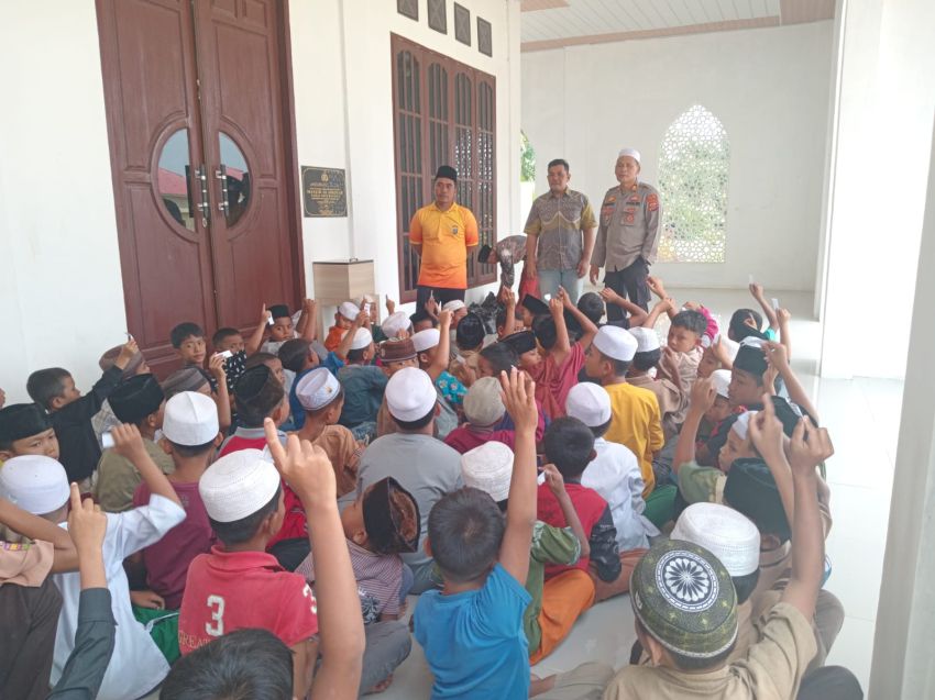 Serap Aspirasi Warga, Polres Palas Laksanakan Jumat Curhat di Masjid Al-Amanah