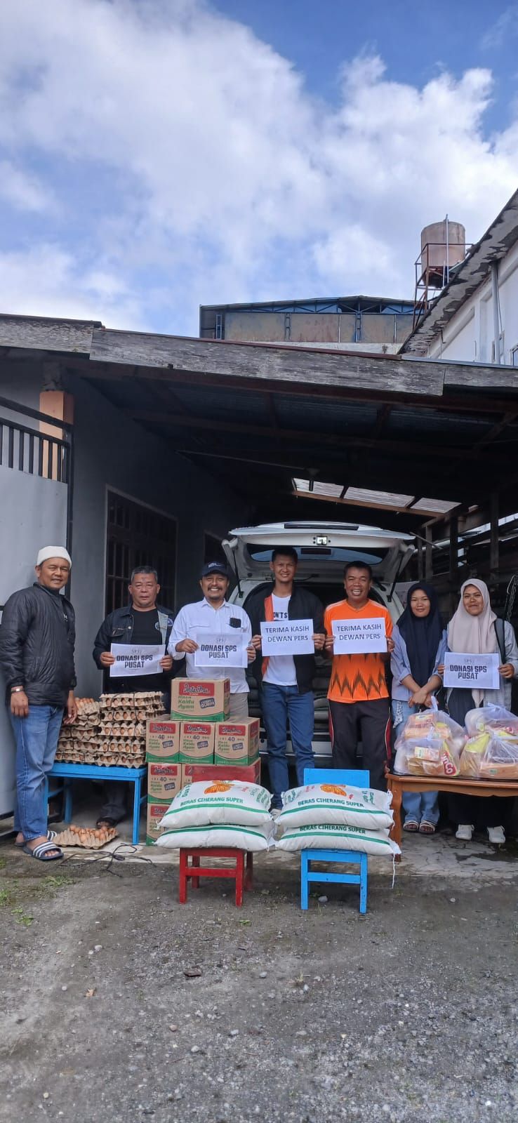 SPS Salurkan Bantuan Dewan Pers untuk Wartawan di Dataran Tinggi Aceh