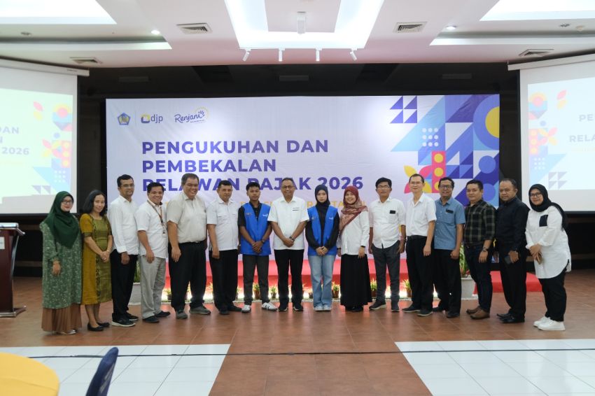 DJP Sumut I Kukuhkan 286 Relawan Pajak