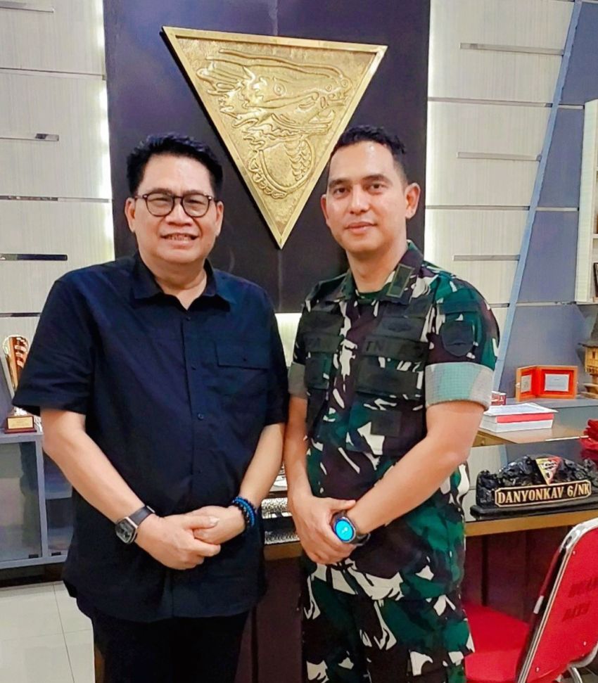 Danyon Kav 6/NK Letkol Kav Adzan Tegaskan Komitmen: Bersama Rakyat, Narkoba Disikat